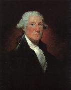 Gilbert Charles Stuart George Washington  kjk oil painting artist
